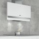 Siemens iQ500 LC97FVW20 cappa aspirante Cappa aspirante a parete Alluminio, Bianco 730 m³/h 4