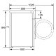 Siemens iQ500 WM12T49XES lavatrice Caricamento frontale 8 kg 1200 Giri/min Acciaio inox 3