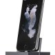 Native Union DOCK-IP-SL-GRY Caricabatterie per dispositivi mobili Tastiera, MP4, Controlli da remoto, Smartphone, Tablet Grigio, Argento Interno 5