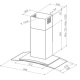 FABER S.p.A. Tratto Cappa aspirante a parete Acciaio inox, Trasparente 800 m³/h 3