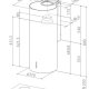 FABER S.p.A. Cylindra EG8 X A37 ELN Cappa aspirante a parete Acciaio inox 590 m³/h 3