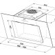 FABER S.p.A. COCKTAIL BK F80 Cappa aspirante a parete Nero 530 m³/h 3