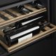 Smeg CVI318X cantina vino Cantinetta vino con compressore Da incasso Nero, Acciaio inox 18 bottiglia/bottiglie 10