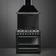Smeg TR90BL9 Cucina Victoria Nero 3