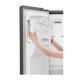 LG GSL761PZXV frigorifero side-by-side Libera installazione 625 L F Acciaio inossidabile 10