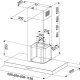 Franke Format 45 FDF 12254 XS Cappa aspirante a parete Stainless steel 490 m³/h D 3
