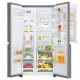 LG GSJ760PZXZ frigorifero side-by-side Libera installazione 601 L Acciaio inox 10