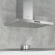 Siemens iQ300 LC96BBM50 cappa aspirante Cappa aspirante a parete Acciaio inox A 580 m³/h 3