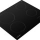 Indesit RI 161 C Nero Da incasso 60 cm Ceramica 4 Fornello(i) 3
