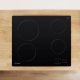 Indesit RI 161 C Nero Da incasso 60 cm Ceramica 4 Fornello(i) 4