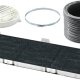 Neff DED4952XMK cappa aspirante Semintegrato (semincassato) Metallico, Argento 740 m³/h 3
