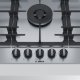 Bosch Serie 6 PCR9A5C90D piano cottura Nero, Acciaio inox Da incasso Gas 5 Fornello(i) 6