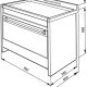 Smeg A1BL-9 cucina Elettrico Gas Nero 3