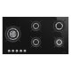 Smeg Classica Piano di cottura PV395LCN Nero 3