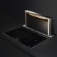 Smeg KDD90VXE-2 cappa aspirante Aspirazione verso il basso Nero, Acciaio inox 700 m³/h 5