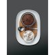 AEG MBB1755D-M Acciaio inox Microonde combinato Da incasso 17 L 800 W 3