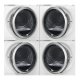 AEG T8DB76584W asciugatrice Libera installazione Caricamento frontale 8 kg A++ Bianco 4