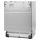 Sharp Home Appliances QW-D21I492X A scomparsa totale 12 coperti 5