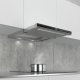 Siemens iQ700 LI69SA680S cappa aspirante Semintegrato (semincassato) Nero, Stainless steel 930 m³/h A+ 4