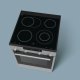 Siemens iQ300 HA744520 cucina Elettrico Ceramica Nero, Acciaio inox 4