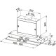 Franke FMPOS 908 BI X Semintegrato (semincassato) Acciaio inox 520 m³/h 4