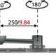 Vogel's VFW 365 - LCD/Plasma wall support Argento 4