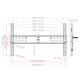 Vogel's PFW 5000 Supporto da parete 6