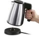 Princess 232163 bollitore elettrico 0,5 L 1100 W Nero, Argento 3