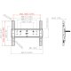 Vogel's PFW 5200 Supporto da parete 5