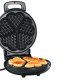 Tristar WF-2118 piastra per waffle 5 waffle 1200 W Nero, Argento 3