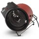 Tristar KA-5027 stufetta elettrica Nero, Rosso 3000 W Radiatore / Ventilatore 4