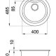 Elleci Ego Round Granitek 3