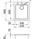 Elleci LVQ10096BSO lavello Vitrotek 3