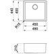 Elleci LIC450SACUN15 lavello Acciaio inox 3