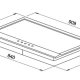 Elleci Style 90 Acciaio inox Da incasso Gas 5 Fornello(i) 3