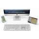 Kanex QWERTYX tastiera Bluetooth QWERTY Inglese Bianco 4