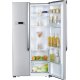 DAYA DFA-506DXED frigorifero side-by-side Libera installazione 517 L Stainless steel 4