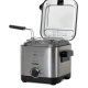 Rotel CompactFry Singolo 1,5 L Indipendente 900 W Friggitrice Nero, Acciaio inox 3