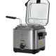 Rotel CompactFry Singolo 1,5 L Indipendente 900 W Friggitrice Nero, Acciaio inossidabile 3