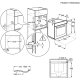 Electrolux EB6GL40CN 71 L 3500 W Nero, Cromo 5