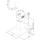 Electrolux AFC60400W cappa aspirante Cappa aspirante a parete Bianco 631 m³/h 3