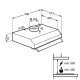 Electrolux EFT60228OK cappa aspirante Semintegrato (semincassato) Nero 272 m³/h 3