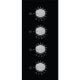 Electrolux HOC610F Nero Da incasso Ceramica 4 Fornello(i) 3