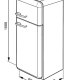 Smeg FAB30LAZ1 Anni '50 Azzurro Doppia porta 5