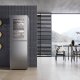 Miele 10805200 cantina vino Libera installazione Acciaio inox 46 bottiglia/bottiglie 5