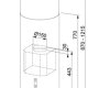 Franke FTU 3807 I XS 77H Cappa aspirante a isola Acciaio inox 560 m³/h 3