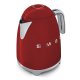 Smeg KLF01RDUK bollitore elettrico 1,7 L 3000 W Rosso 6