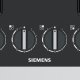 Siemens EP6A6PB80 piano cottura Nero Da incasso Gas 4 Fornello(i) 6