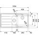 Franke ANX 251 Lavello montato su piano Rettangolare Acciaio inox 3