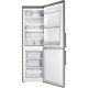 Indesit LI8 FF2O X H frigorifero con congelatore Libera installazione 301 L Grigio, Stainless steel 3